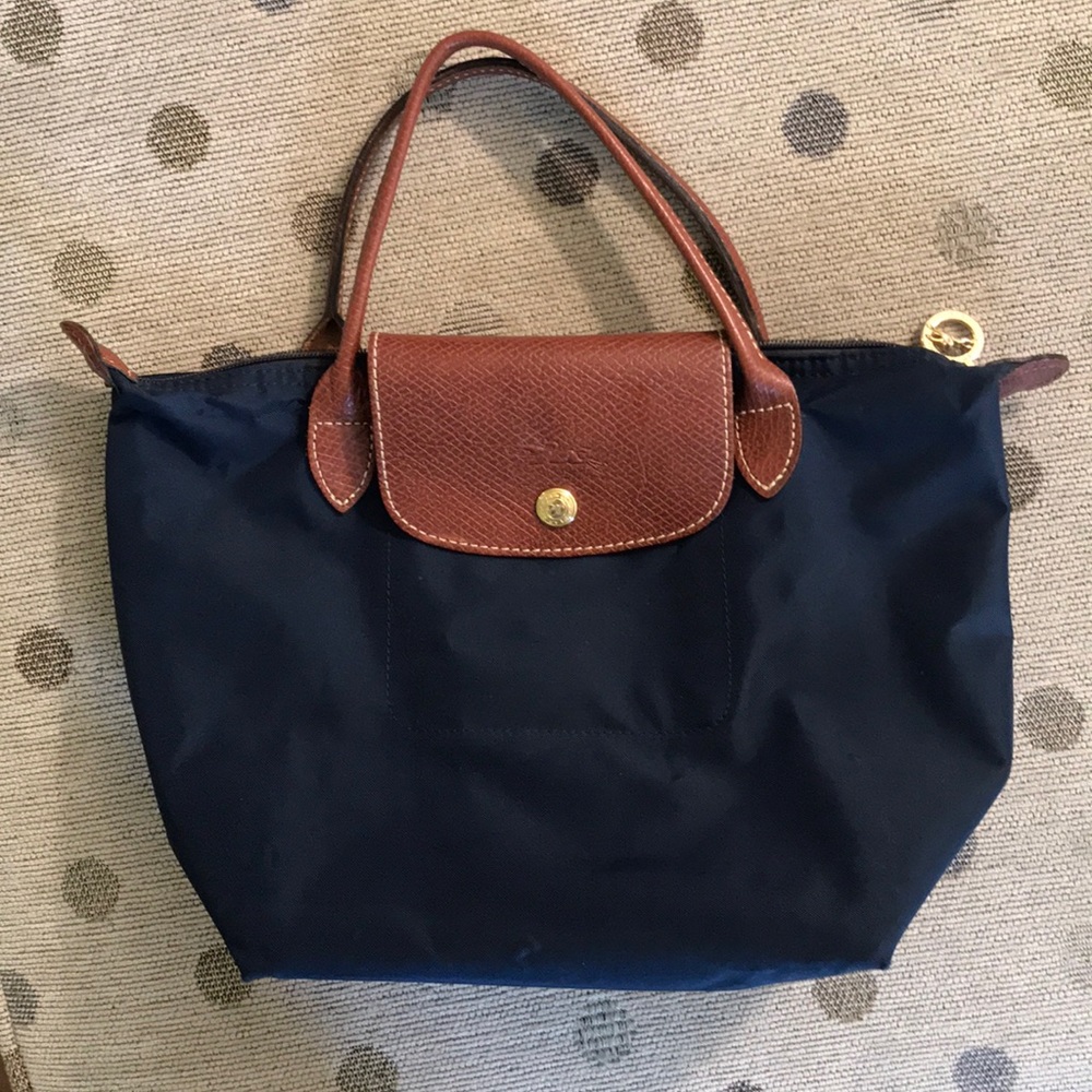 Longchamp ‘Small Le Pliage' Top Handle Tote